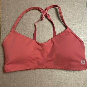 Lululemon sports bra size 2 (coral)